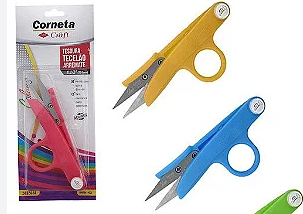 TESOURA ARREMATE TECELAO CORNE